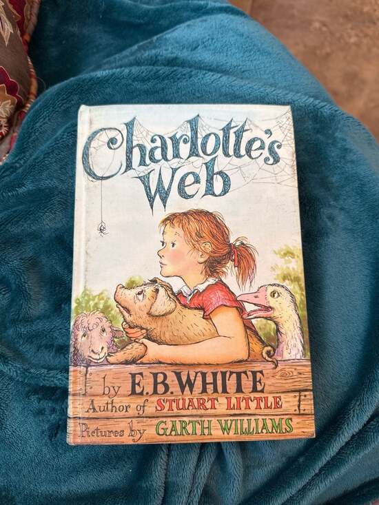 Harper & Row Other - Charlotte's Web by E.B. White 1952 Hardcover Garth Williams Illustrations